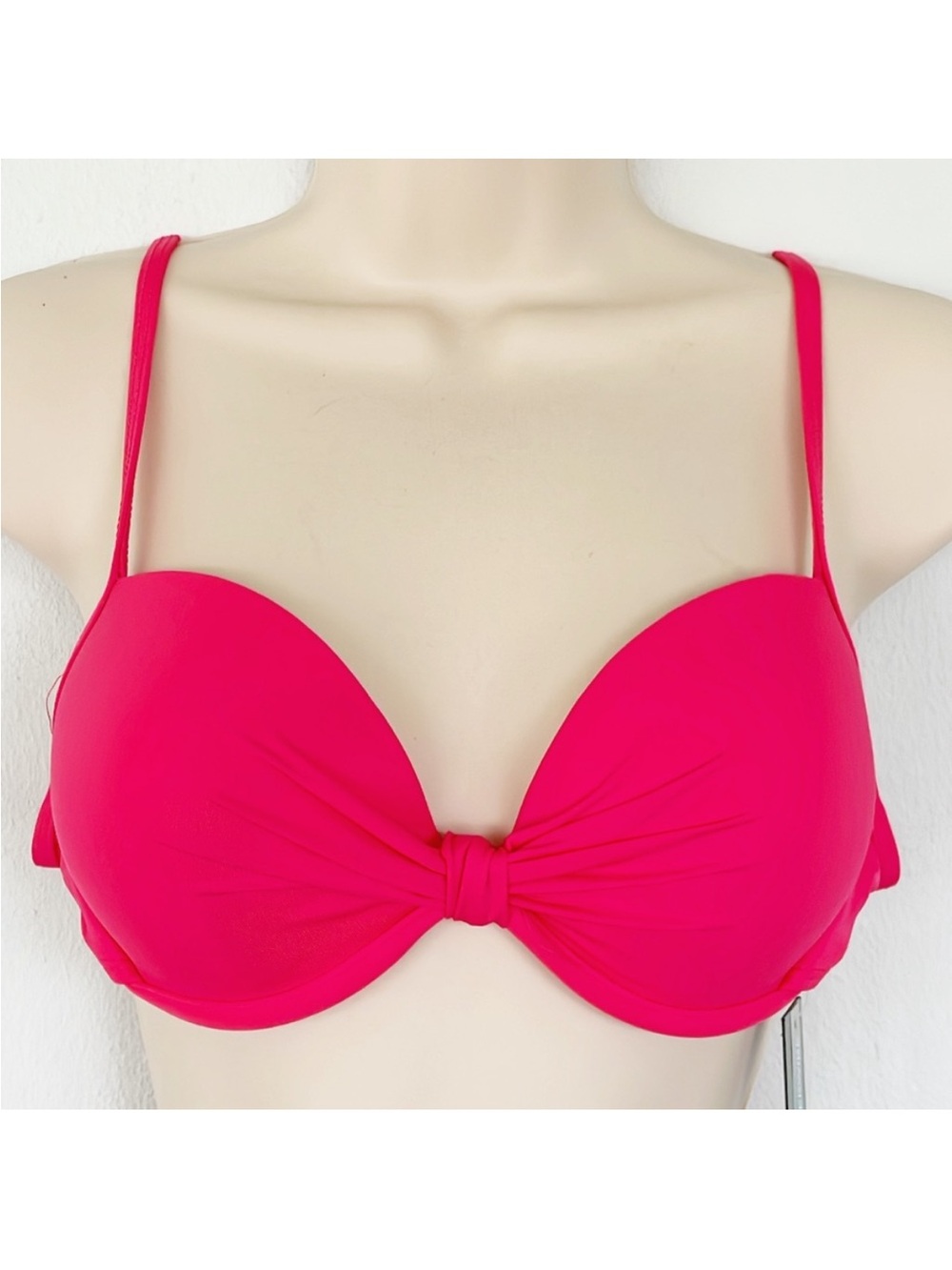 Apt. 9 pink push up underwire swim top size 8